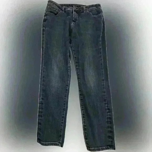 Jag Jeans Denim Western Glove Works Midrise Skinny Size 12 Inseam 29 - Picture 1 of 5